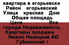 квартира в егорьевске › Район ­ егорьевский › Улица ­ красная › Дом ­ 47 › Общая площадь ­ 52 › Цена ­ 1 750 000 - Все города Недвижимость » Квартиры продажа   . Ямало-Ненецкий АО,Губкинский г.